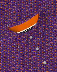 Pumpkin Spice Purple Polo