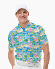 Rainbow Island Vacation Polo