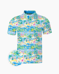 Rainbow Island Vacation Polo