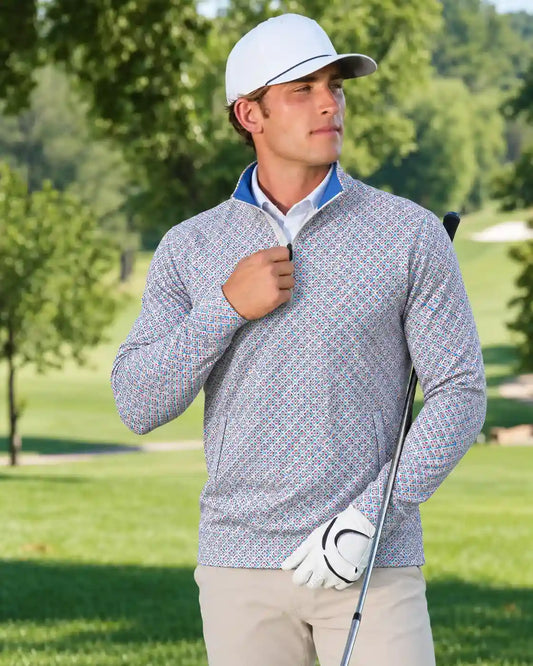 Riviera Mosaic Quarter Zip