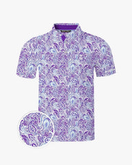 Royal Paisley Polo-Back Pin Golf