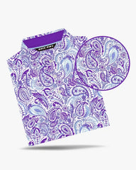 Royal Paisley Polo-Back Pin Golf