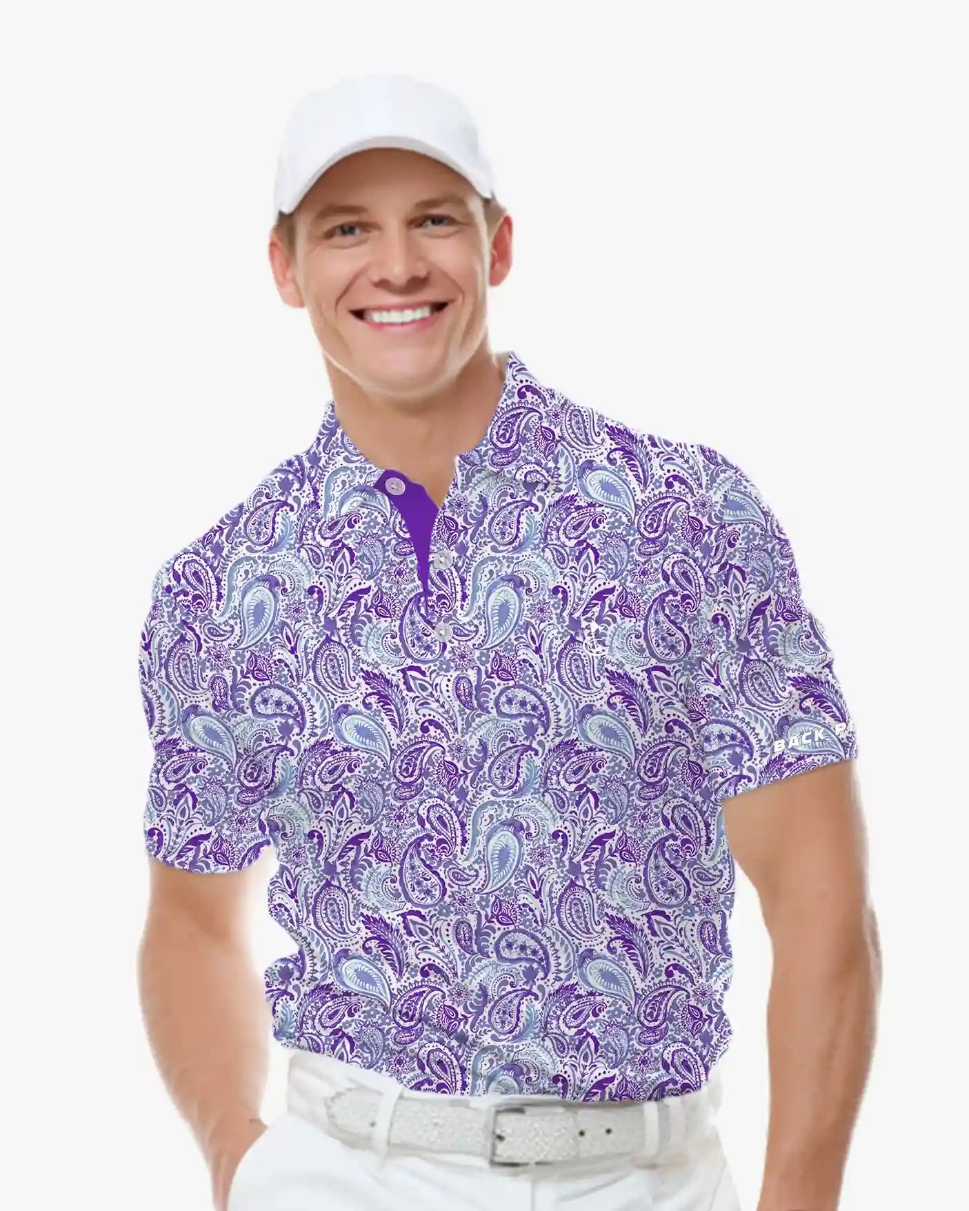 Royal Paisley Polo-Back Pin Golf