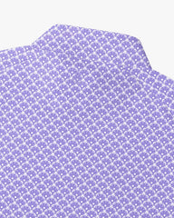 Royal Purple Geo Quarter Zip