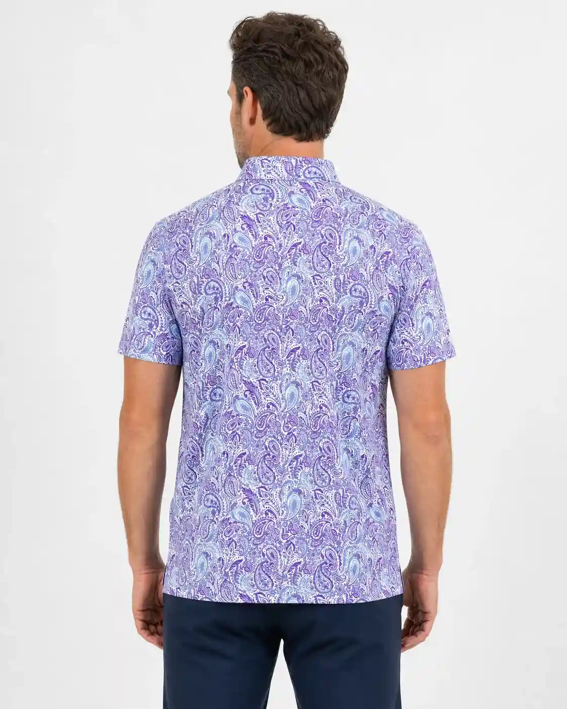 Royal Paisley Polo-Back Pin Golf