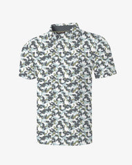 Sage Gray Camo Polo