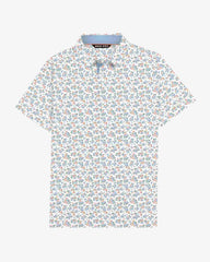 Seaside Ditsy Floral Polo