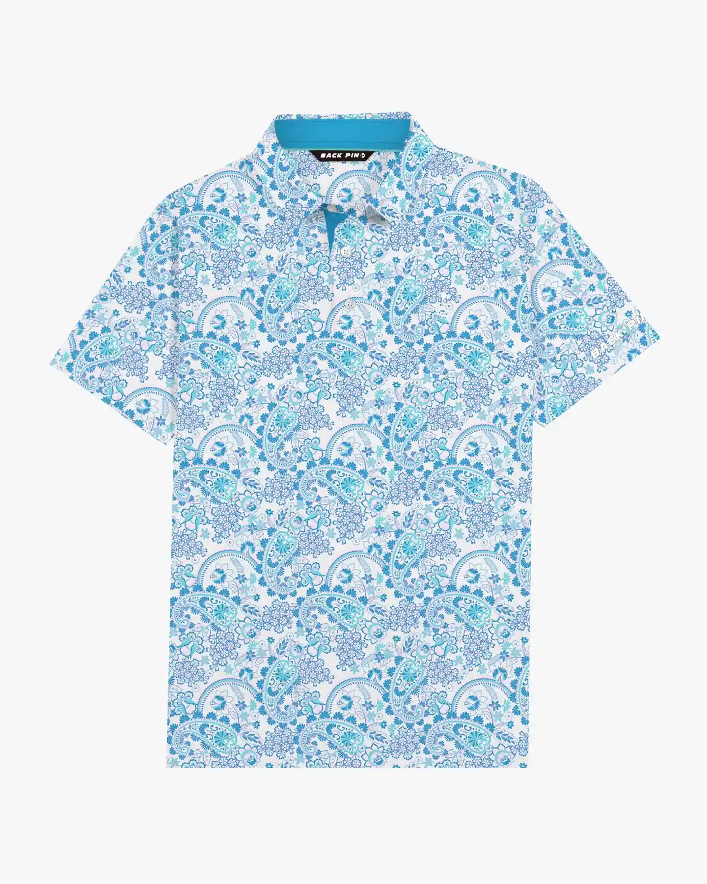 Seaside Paisley Polo-Back Pin Golf