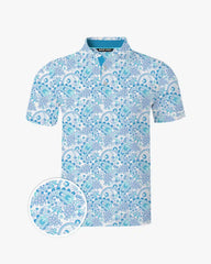 Seaside Paisley Polo-Back Pin Golf