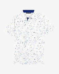 Seaside Tiny Ink Dot Polo