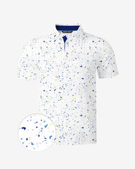 Seaside Tiny Ink Dot Polo