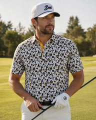 Spooky Creatures Golf Polo