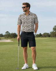 Spooky Creatures Golf Polo