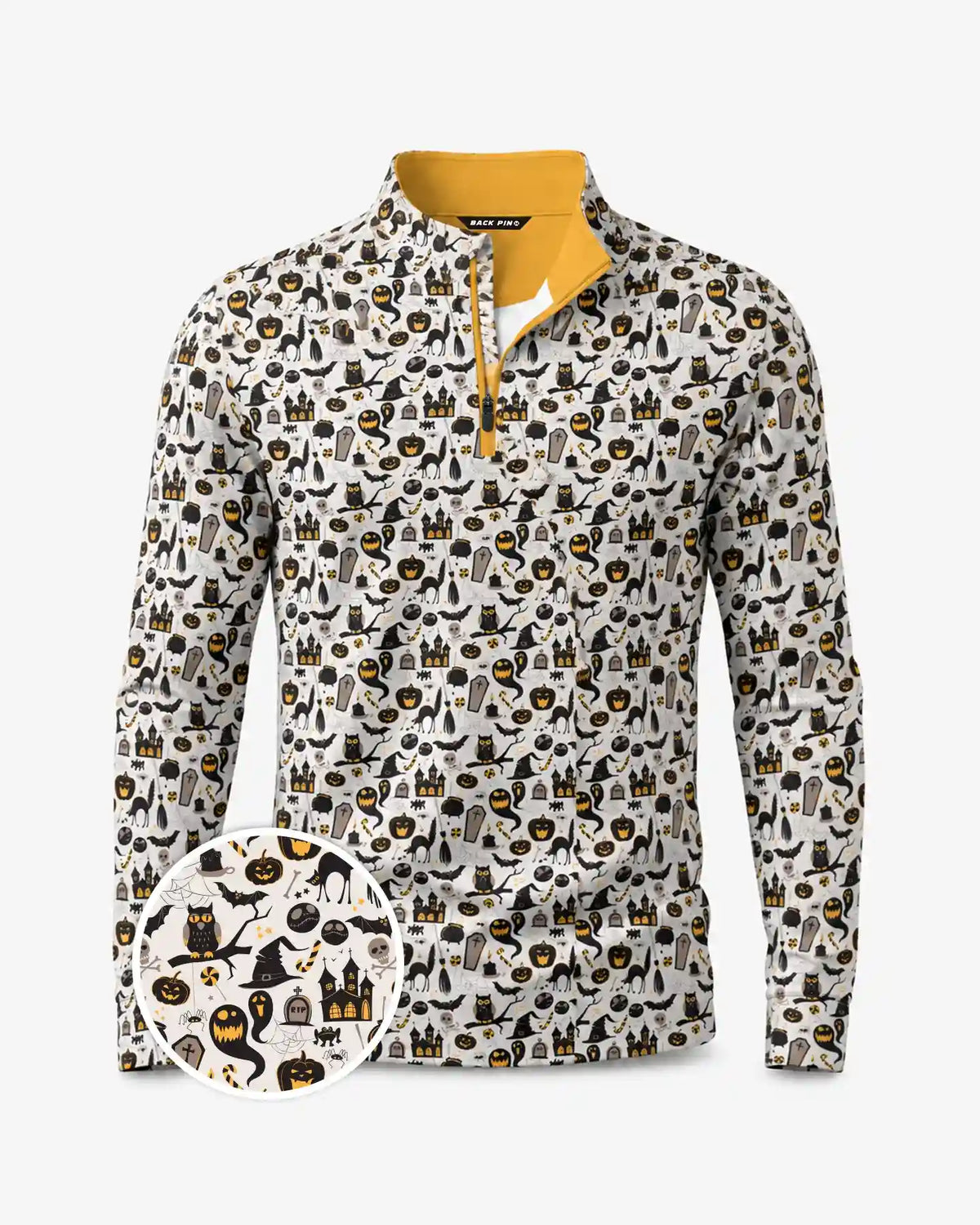 Spooky Creatures Quarter Zip