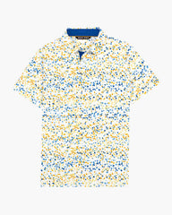 Sunlit Dot Splash Polo