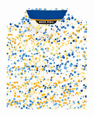 Sunlit Dot Splash Polo