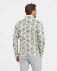 Sunset Paisley Quarter Zip