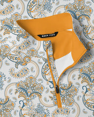 Sunset Paisley Quarter Zip