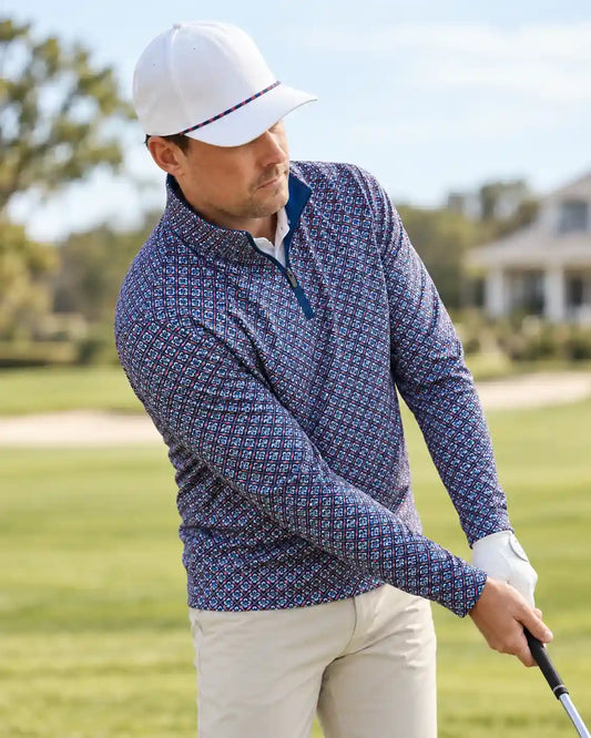 Tailgate Geo Quarter Zip