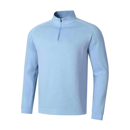 Textured Quarter Zip Pullover