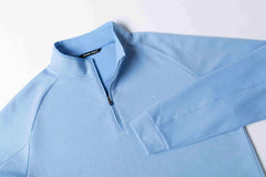 Textured Quarter Zip Pullover