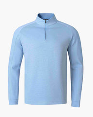 Textured Quarter Zip Pullover