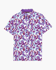 Violet Camo Pop Polo