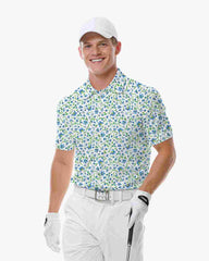 Vivid Ink Floral Polo