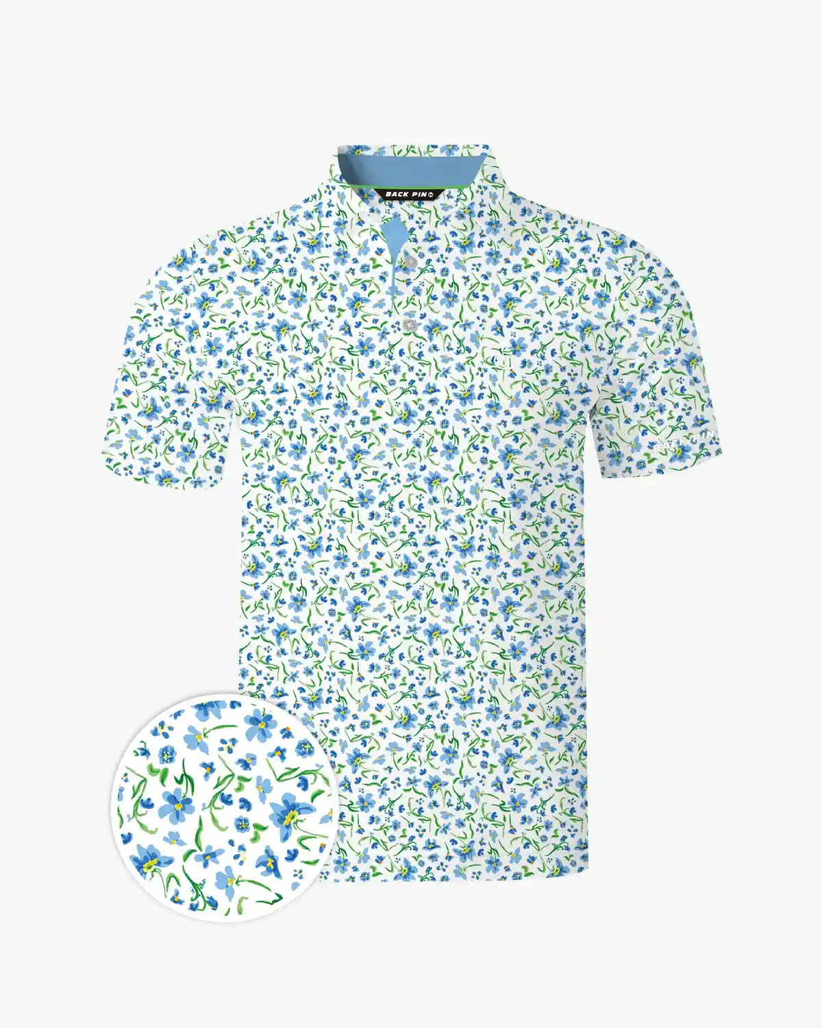 Vivid Ink Floral Polo