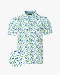 Vivid Ink Floral Polo