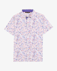 Watercolor Floral Polo