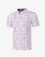 Watercolor Floral Polo