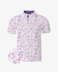 Watercolor Floral Polo