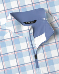 Weekend Getaway Plaid Quarter Zip