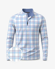 Weekend Getaway Plaid Quarter Zip