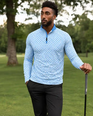 Western Geometric Quarter Zip