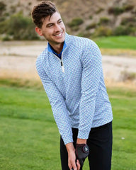 Western Geometric Quarter Zip