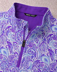 Performance Paisley Quarter Zip