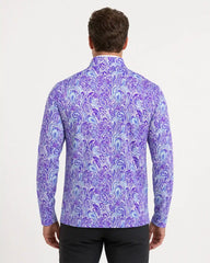 Performance Paisley Quarter Zip