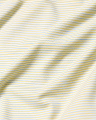Yellow Striped Polo Shirt