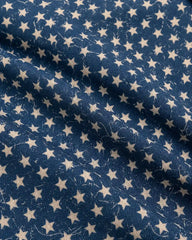 Vintage Star Print Patriot Polo