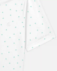 Mint Ditsy Polo