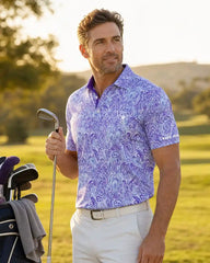 Royal Paisley Polo