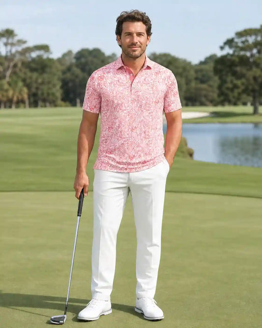 Catalina Paisley Polo