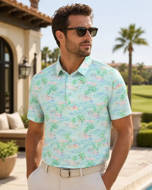 Flamingo Casual Polo
