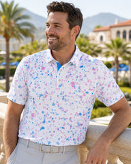 Paint Splatter Polo