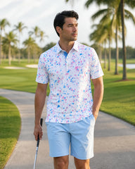Paint Splatter Polo