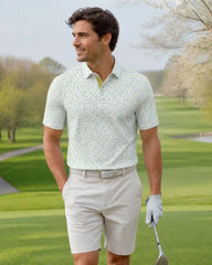 Sunny Ditsy Floral Polo