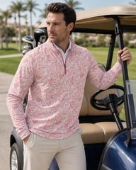 Catalina Paisley Quarter Zip