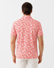 Sunset Hibiscus Polo
